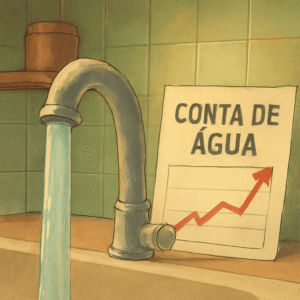 Por que a conta de água está subindo?