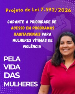 Aprovado e sancionado: Lei de Cássia Ribeiro do PT fortalece proteção às mulheres em Muriaé